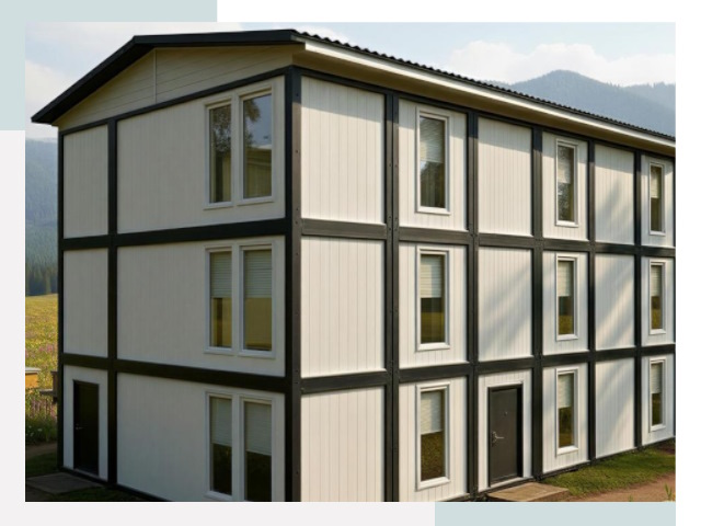 Модульные общежития в Урае