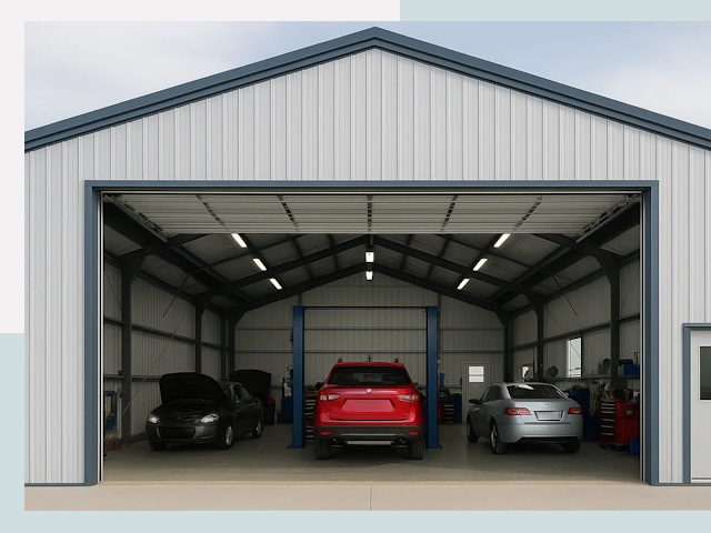 Ангары из сэндвич панелей от 625 руб. в Урай