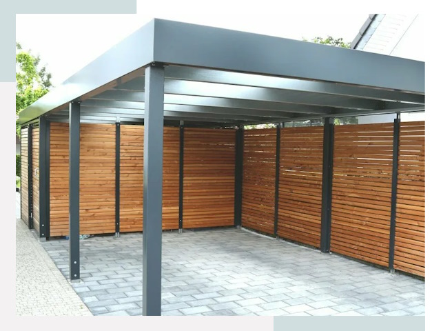 Навесы для парковки в Урае