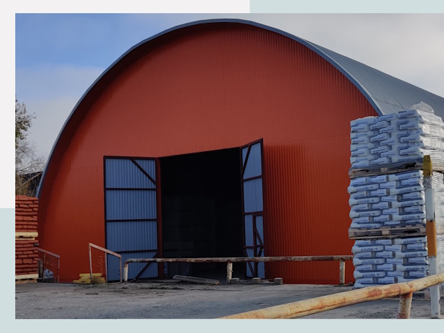 Полукруглые ангары по цене от 625 руб. в Урай