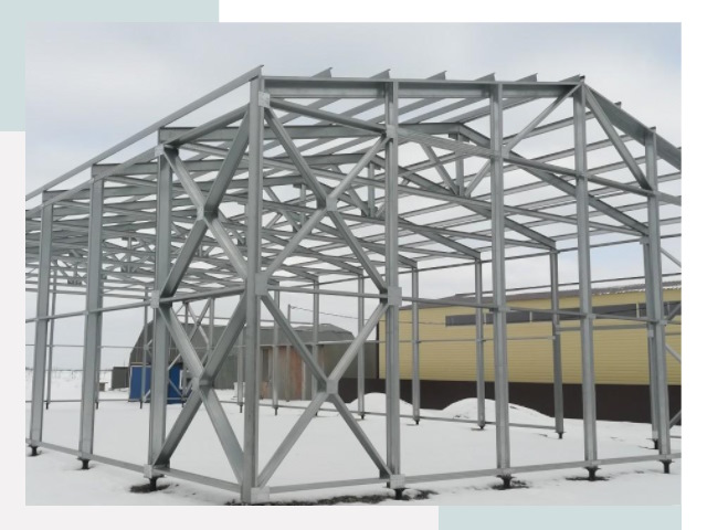Каркасные ангары в Урае