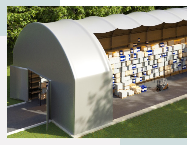Тентовые ангары в Урае