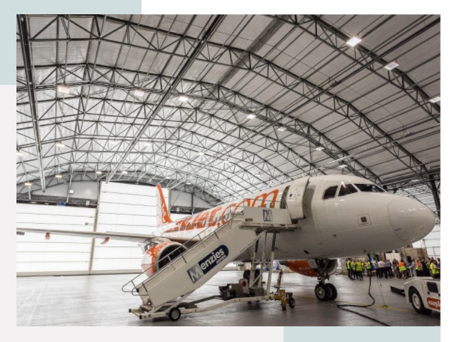 Авиационные ангары в Урае