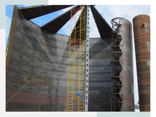 Строительство резервуаров в Урае