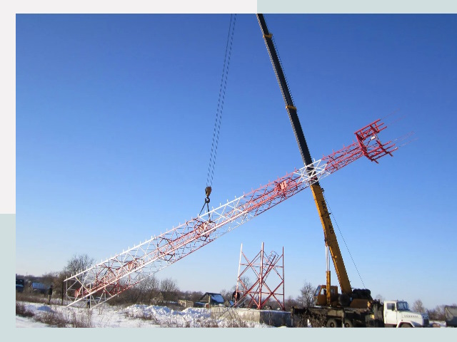 Строительство башен связи в Урае от 625 руб.