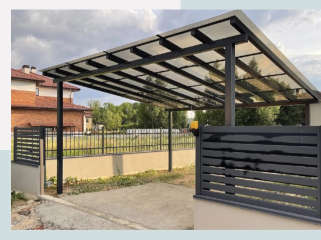 Металлические навесы в Урай от 625 руб. за м²