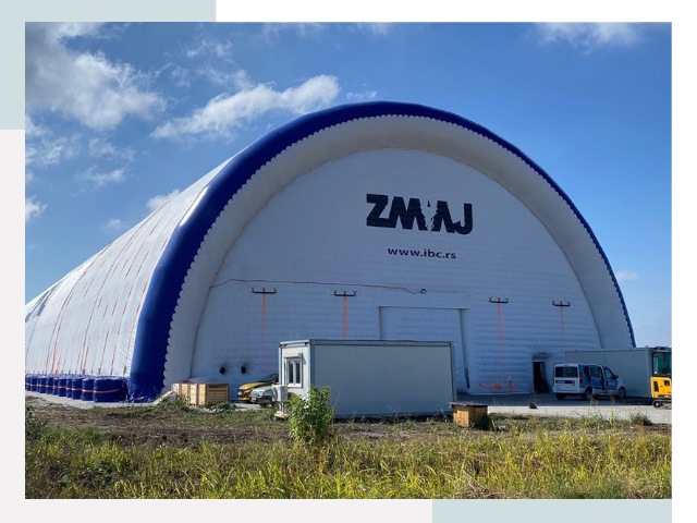 Брендирование ангаров в Урае