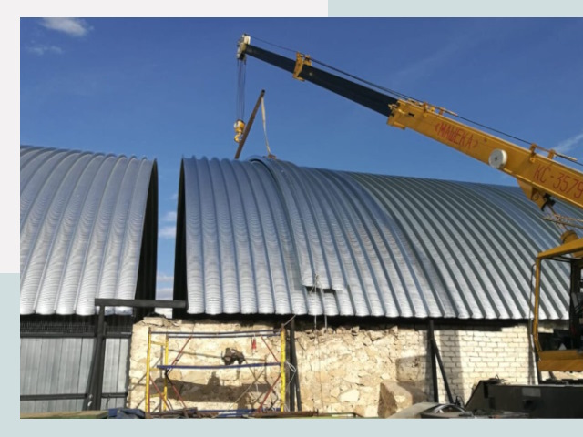 Реконструкция ангаров в Урае от 625 руб.