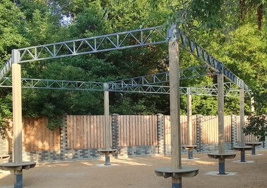 Терраса из металлоконструкций под ключ, проектирование, изготовление и монтаж от СтальСтрой-Урй